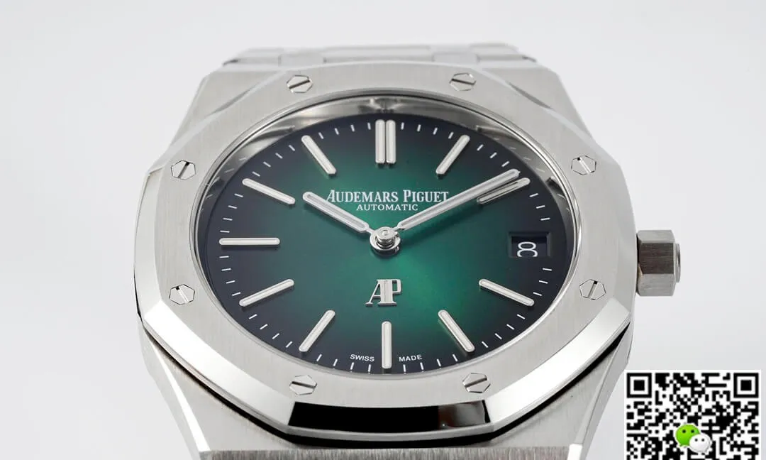 Audemars Piguet Royal Oak 16202PT.OO.1240PT.01 ZF Factory 1:1 Best Edition Replica Watch Silver Strap